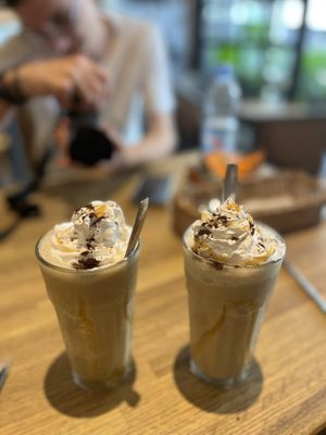Iced Caramel Frappuchinos   at LN Fortunate Coffee - Jogja in Yogyakarta