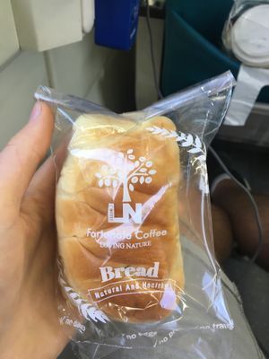 Banana chocolate pastry (recommended!) at LN Fortunate Coffee - Jogja in Yogyakarta