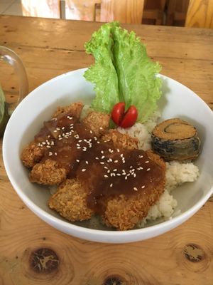 Katsu rice bowl  at LN Fortunate Coffee - Jogja in Yogyakarta