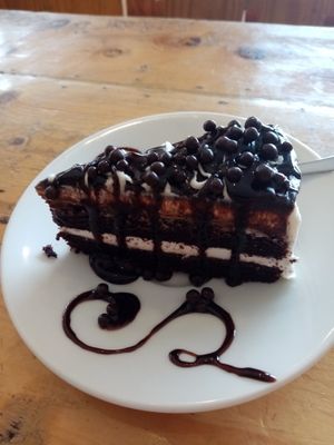 Chocolate cake at LN Fortunate Coffee - Jogja in Yogyakarta