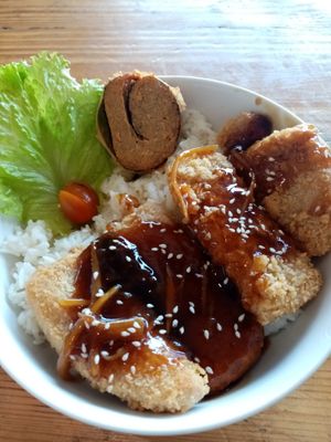 Katsu curry at LN Fortunate Coffee - Jogja in Yogyakarta