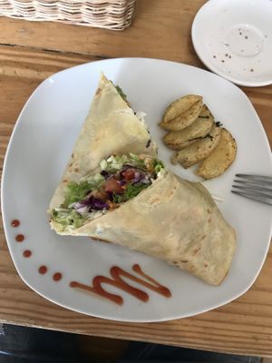 Burrito Wrap at LN Fortunate Coffee - Jogja in Yogyakarta