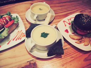 Soups are very very good!!! at LN Fortunate Coffee - Jogja in Yogyakarta