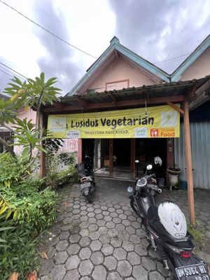Front of restaurant   at Lusidus in Yogyakarta