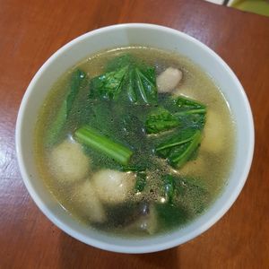 Soup Bakso at Lusidus in Yogyakarta