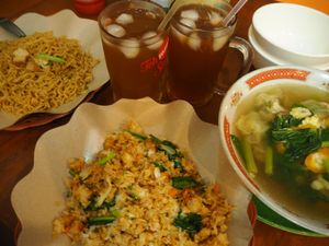 Nasi goreng  at Lusidus in Yogyakarta