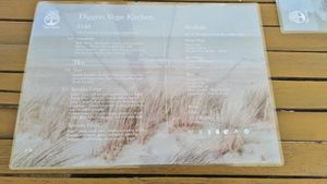 Menu 1/2 January 2022 at Diggers Vegie Kitchen in Anglesea