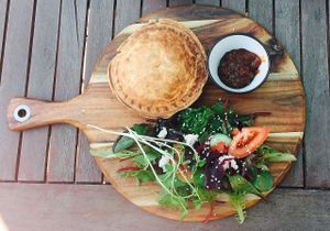 Cottage pie at Diggers Vegie Kitchen in Anglesea