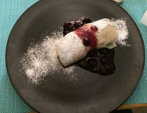 Israeli desert at Diggers Vegie Kitchen in Anglesea