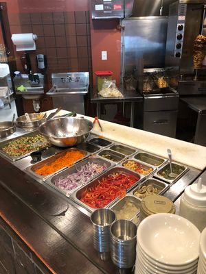 Very clean and nice casual place. at World of Falafel in Newtown