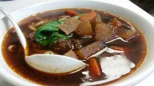 'Beef' Soup. at Sweet Veggie - West Covina in West Covina
