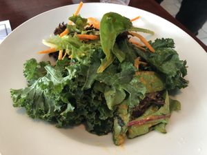 Salads 38 mix green salad  at Veggie Heaven in Montclair