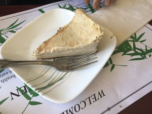 Dessert 3 vanilla soy cheese cake  at Veggie Heaven in Montclair