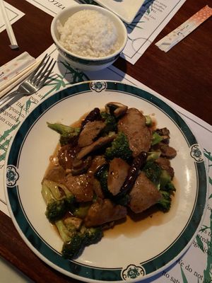   at Veggie Heaven in Montclair