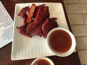 Appetizer 23 vege duck  at Veggie Heaven in Montclair