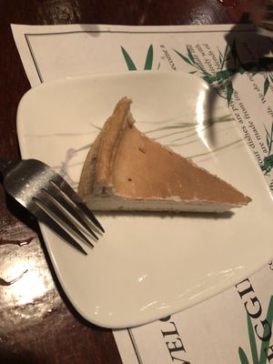 Vanilla tofu cheese cake   at Veggie Heaven in Montclair