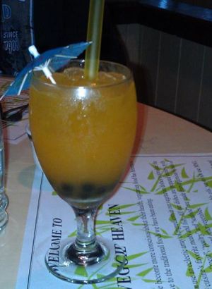 Veggie Heaven, bubble tea  at Veggie Heaven in Montclair