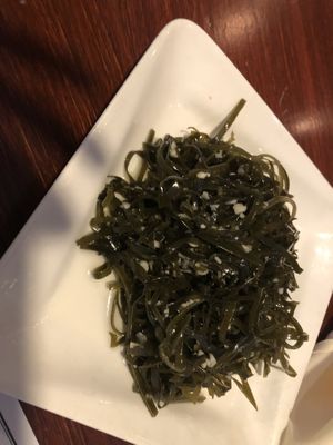15. Garlic seaweed  at Veggie Heaven in Montclair