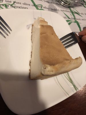 Soy vanilla cheesecake   at Veggie Heaven in Montclair