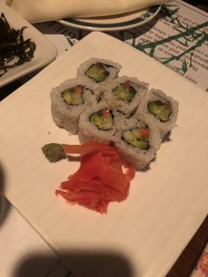 63 vegetable roll   at Veggie Heaven in Montclair