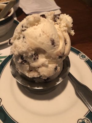 Butter pecan ice cream   at Veggie Heaven in Montclair
