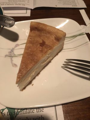 Soy vanilla cheesecake   at Veggie Heaven in Montclair