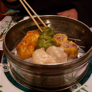 Dim summ  at Veggie Heaven in Montclair