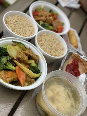 Excelent lunch 🥗  at Veggie Heaven in Montclair