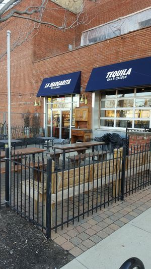 outside at La Margarita in Indianapolis