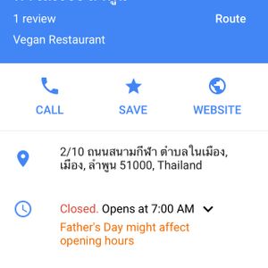 google info  at Golden Mountain in Lamphun