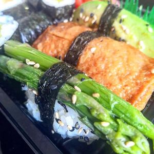 Asparagus Nigiri at Oishii in Aachen