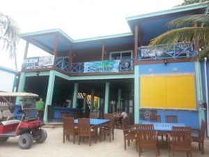 View from outside at Sandbar in San Pedro