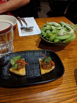 Vegan night tasting menu at Brunswick Mess Hall in Brunswick