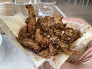 Shawarma-ish delish!  at Healthy Mama in Tecumseh