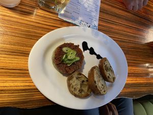 Appetizer at I Like Veggie Food Tours in Prague