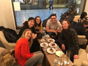 Dessert time! at I Like Veggie Food Tours in Prague