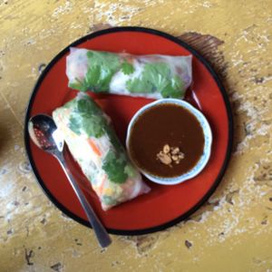 Summer rolls  at Fei Scho in Munich