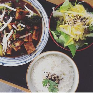 Tofu at Fei Scho in Munich