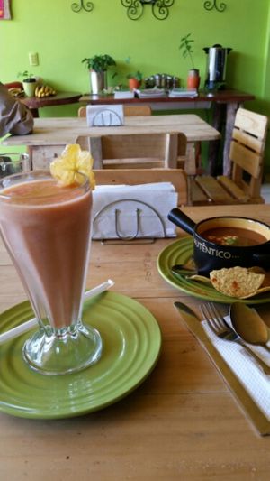 vegan smoothie ♡ at Garden of Eden in Santa Elena De Monteverde