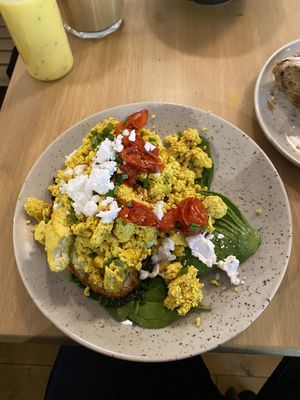 Scrambled egg  at Mahalo - Hornsgatan in Stockholm