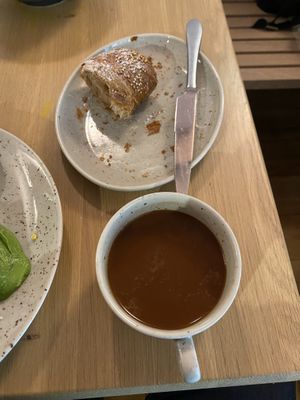 Vegan croissant   at Mahalo - Hornsgatan in Stockholm