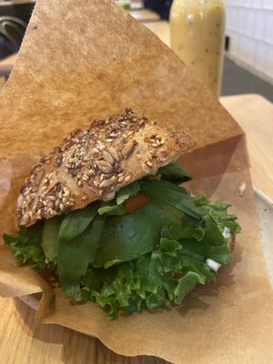 Sandwich 🥯  at Mahalo - Hornsgatan in Stockholm