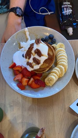 American pancakes   at Mahalo - Hornsgatan in Stockholm