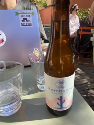 Great kombucha   at Mahalo - Hornsgatan in Stockholm