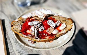 Mahalo Odenplan : Didn't think a croissant could be this yummy! at Mahalo - Hornsgatan in Stockholm