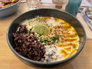 Less Hate More Sweet Potatoe  at Mahalo - Hornsgatan in Stockholm