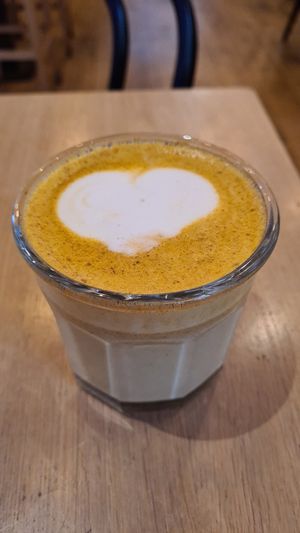 Golden Milk at Mahalo - Hornsgatan in Stockholm