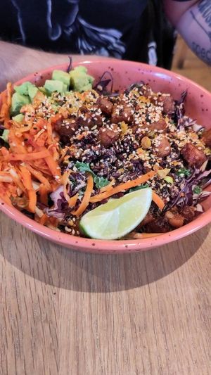 Tempeh bawl at Mahalo - Hornsgatan in Stockholm