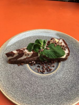 Banana cake - very good but quite small for 60kr  at Mahalo - Hornsgatan in Stockholm