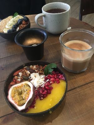 Pitaya smoothie bowl at Mahalo - Hornsgatan in Stockholm
